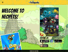 Tablet Screenshot of neopets.com